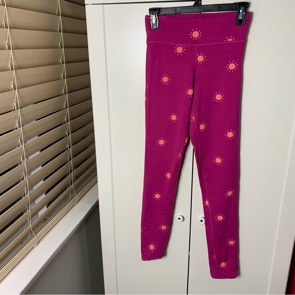 NWOT Generation Joy Thick Sun Print Leggings